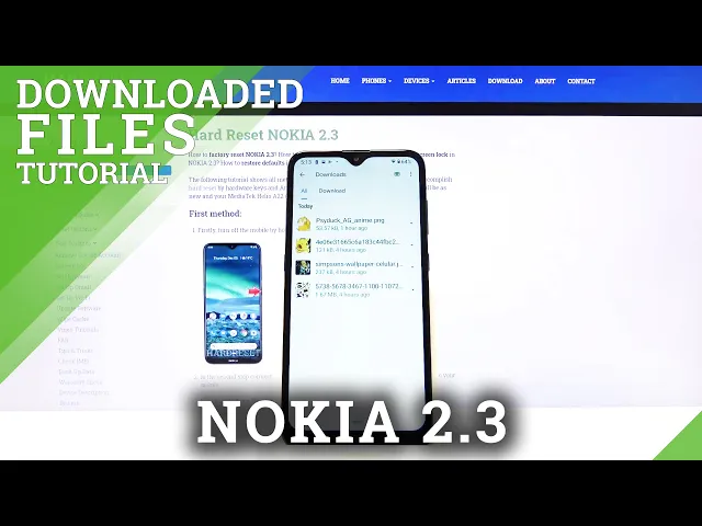 Video thumbnail for How to Find Downloads on Nokia 2.3 – Downloaded Files