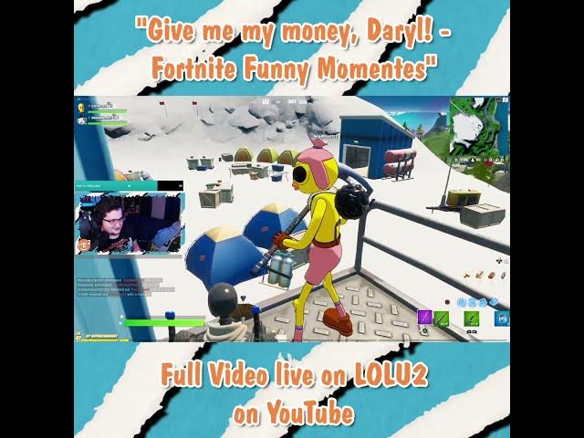 Video thumbnail for I'm driving away! - Fortnite Funny Moments