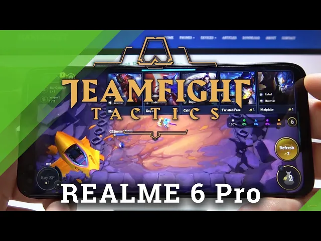 Video thumbnail for TFT Mobile in REALME 6 Pro – Gameplay