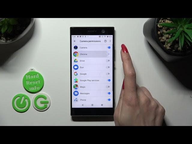 Video thumbnail for How to Change Apps Permissions on SONY Xperia XA2