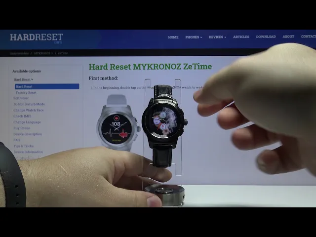 Video thumbnail for How to Enable Airplane Mode in MYKRONOZ ZeTime – No Network Access