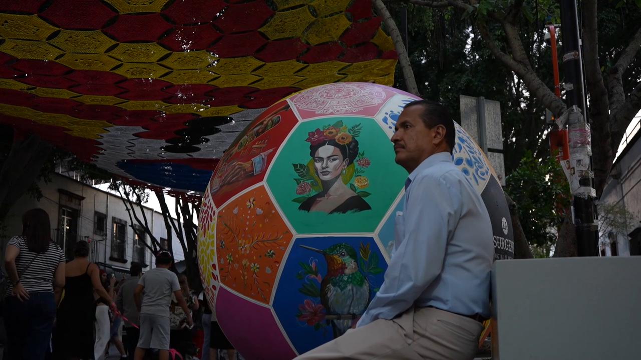Video thumbnail for Mexico: World Cup excitement grows in Guadalajara ahead of tournament.