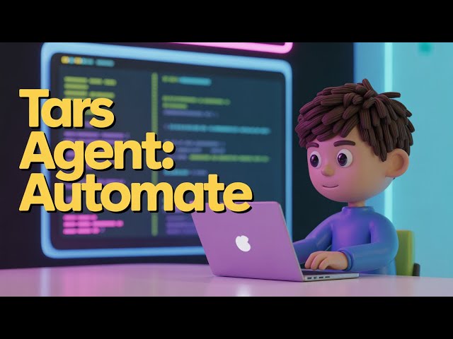 Video thumbnail for TARS Agent: Powerful AI Operating System Can Automate ALL Computer Tasks! (Opensource)