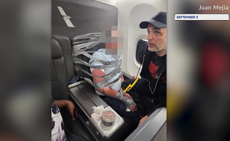 Video thumbnail for Not Again! Unruly passenger forces Italy-to-Newark flight to make unscheduled landing