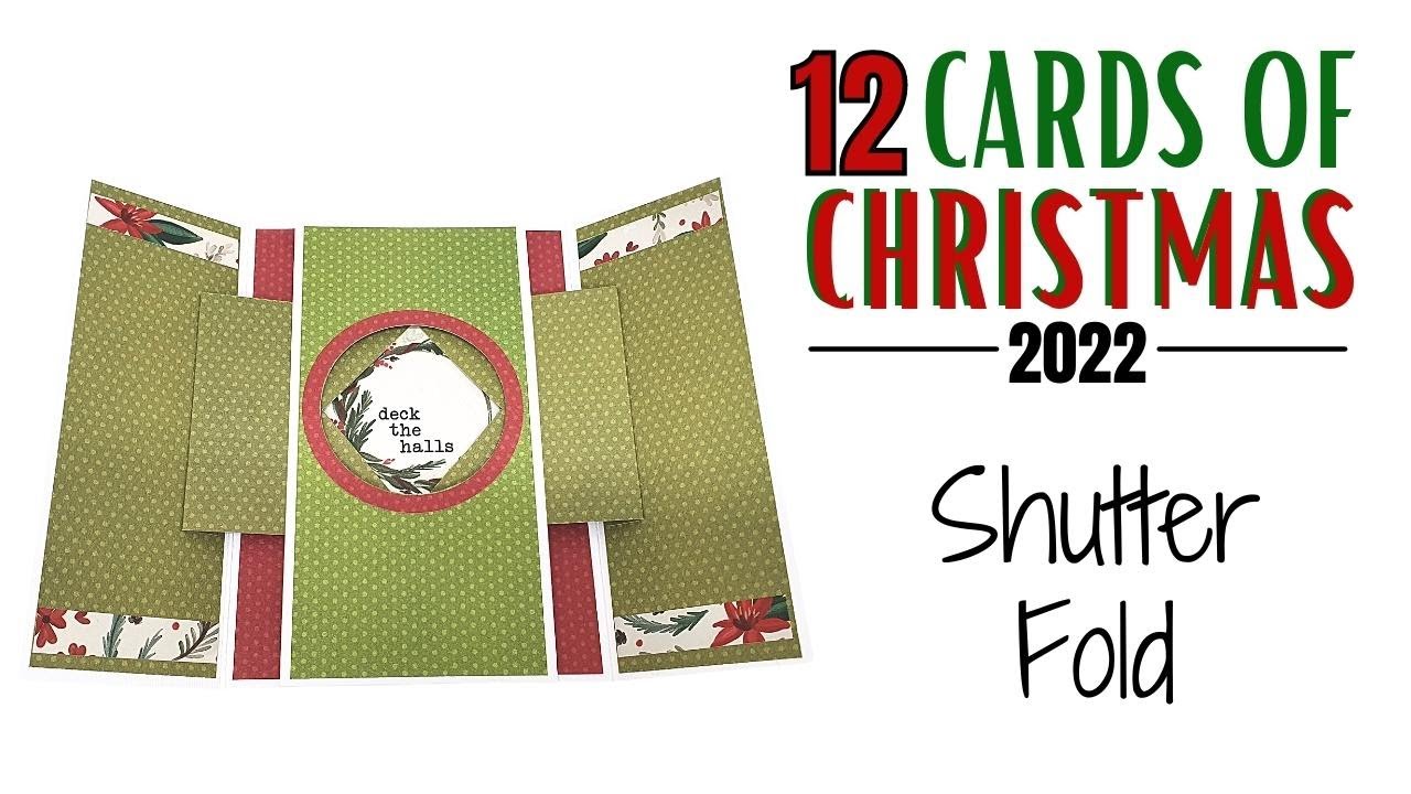 Video thumbnail for 12 Cards of Christmas - Shutter Fold
