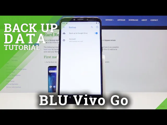 Video thumbnail for How to Allow Google Backup in BLU Vivo Go – Back Up Data