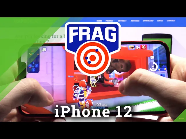 Video thumbnail for FRAG Pro Shooter Performance Test on iPhone 12 – Gameplay | FPS | Quality Checkup