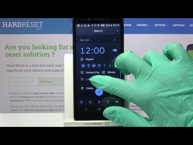 Video thumbnail for How to Set Alarm Clock in Listo SP50 – Add Alarm