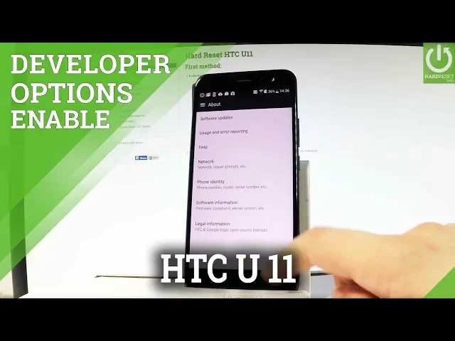 Video thumbnail for How to Enable USB Debugging on HTC U11 - Allow Developer Options