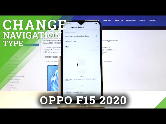 Video thumbnail for Change Navigation Bar – OPPO F15 2020 and Navigation Buttons