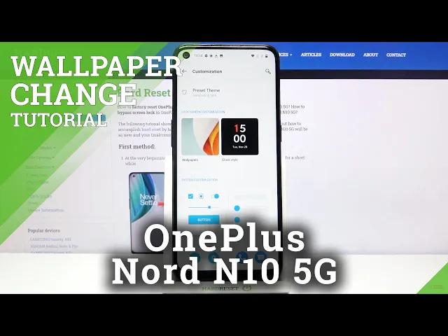 Video thumbnail for How to Change Wallpaper in OnePlus Nord N10 5G – Desktop Update
