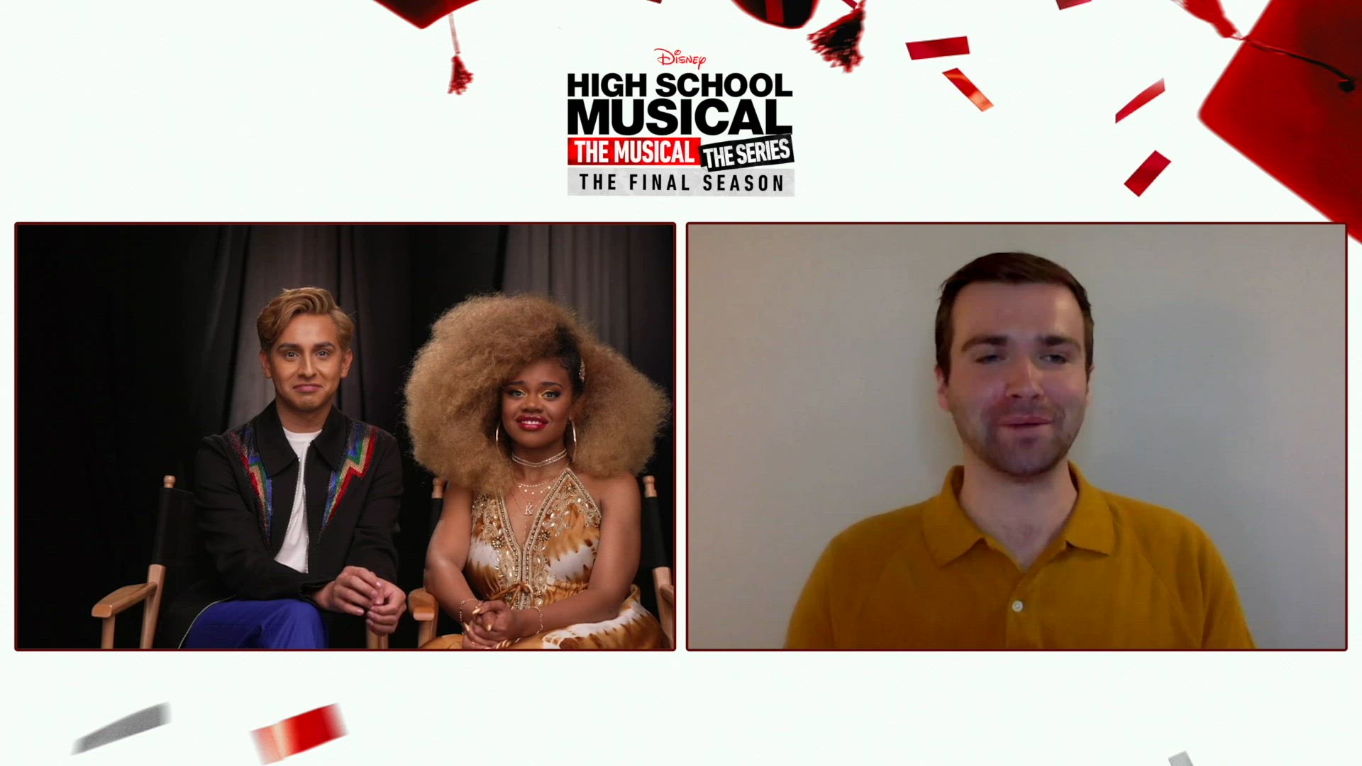 Video thumbnail for Interview: Frankie Rodriguez & Dara Reneé Reveal Their Favorite HIGH SCHOOL MUSICAL: THE SERIES Performances