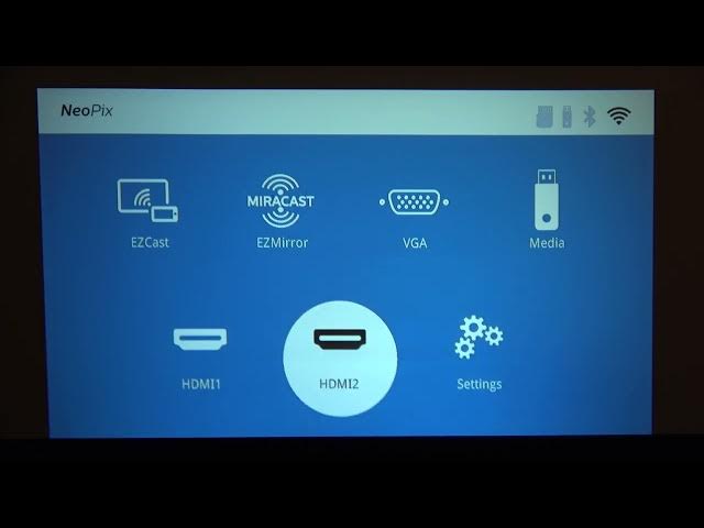 Video thumbnail for How to Adjust Vertical Keystone on PHILIPS NeoPix Prime Projector - Straighten Up Image on Neopix