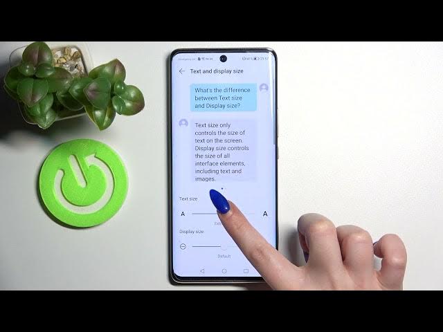 Video thumbnail for How to Change Font Size on HONOR 50 - Text Size Settings