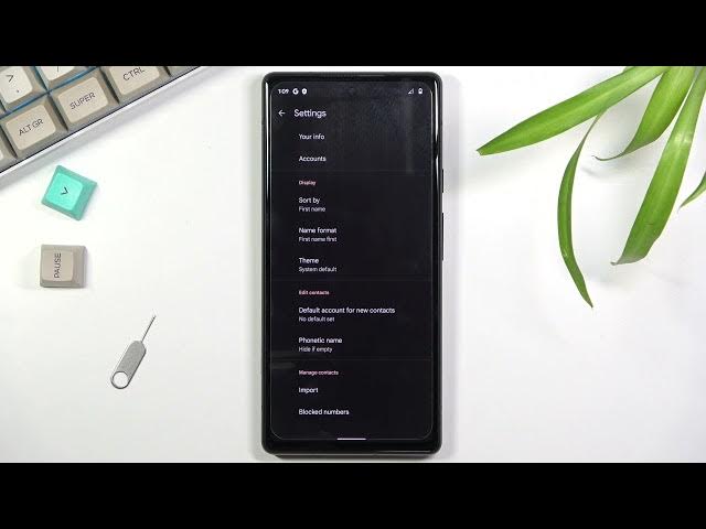 Video thumbnail for How to Copy Contacts From SIM Card to Google Pixel 6 – Import Numbers from SIM Card