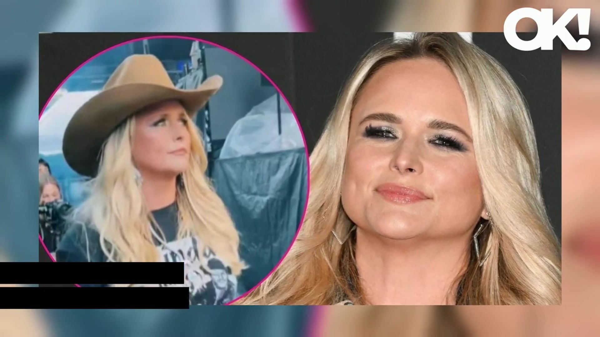 'Video thumbnail for Miranda Lambert Shrugs Off Viral Wardrobe Malfunction: 'Backyard Swagger''