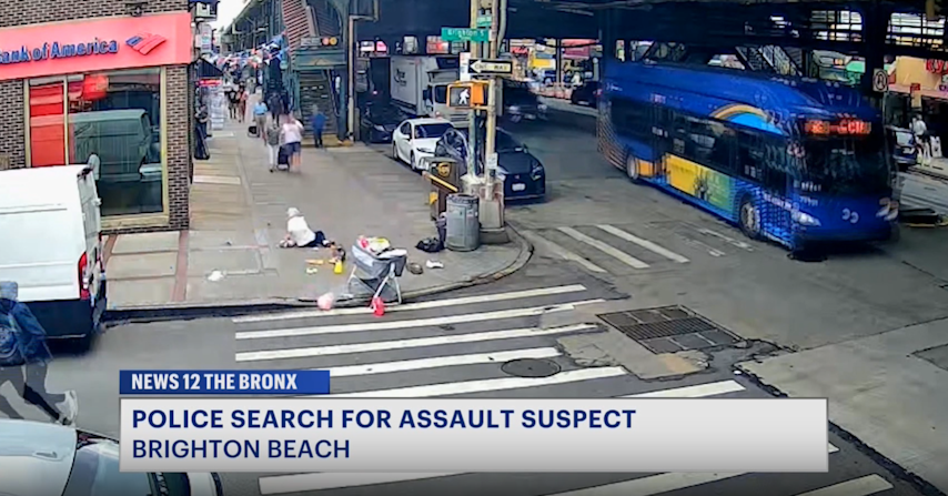 Video thumbnail for Caught on camera: 90-year-old woman attacked by stranger in Brighton Beach