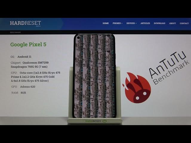Video thumbnail for AnTuTu Benchmark on GOOGLE Pixel 5 - Performance Test