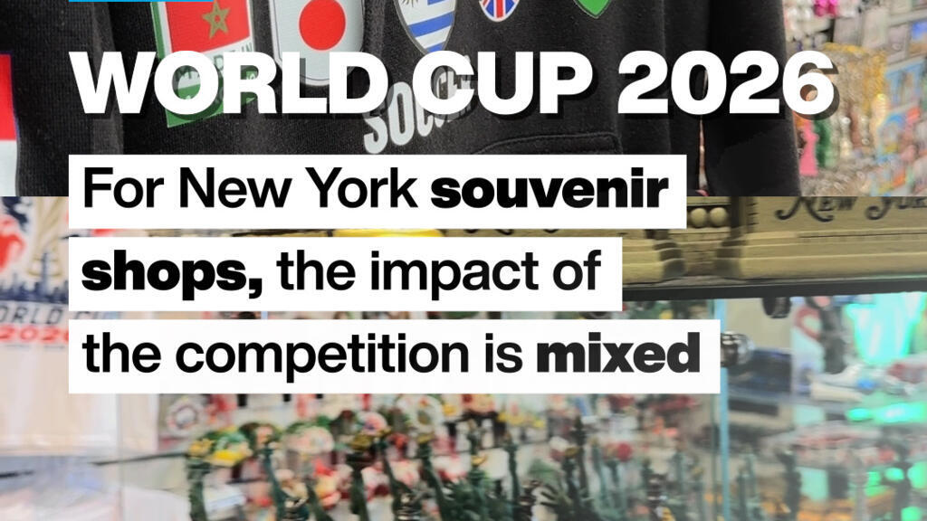 Video thumbnail for World Cup 2026: for New York souvenir shops, the impact is mixed
