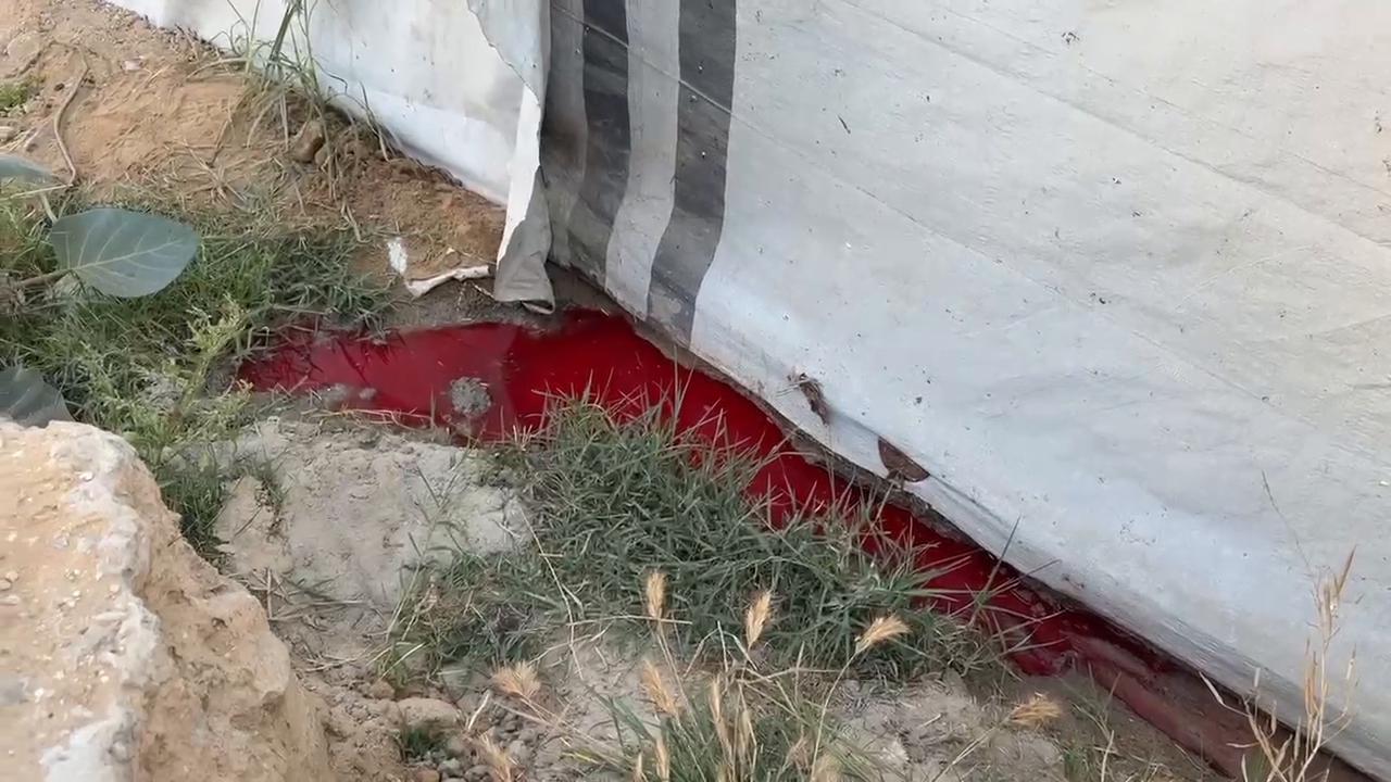 Video thumbnail for Gaza Strike Hits Displaced Camp 4.