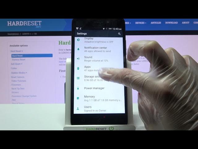 Video thumbnail for How to Enter Vibration Settings on Lenovo K6 – Manage Vibration