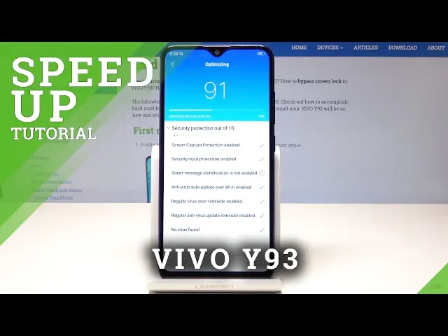 Video thumbnail for How to speed up VIVO Y93 - Optimization Process