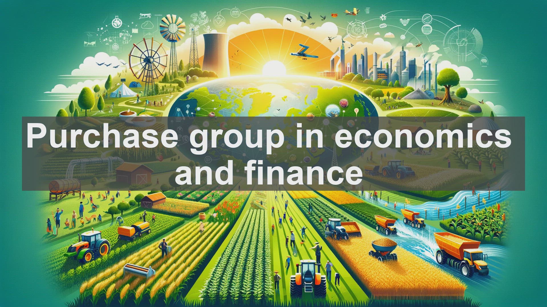 'Video thumbnail for Purchase group in economics and finance'