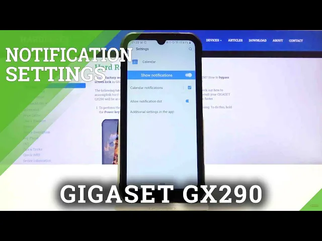 Video thumbnail for How to Personalize Notifications in GIGASET GX290 – Customize Notifications
