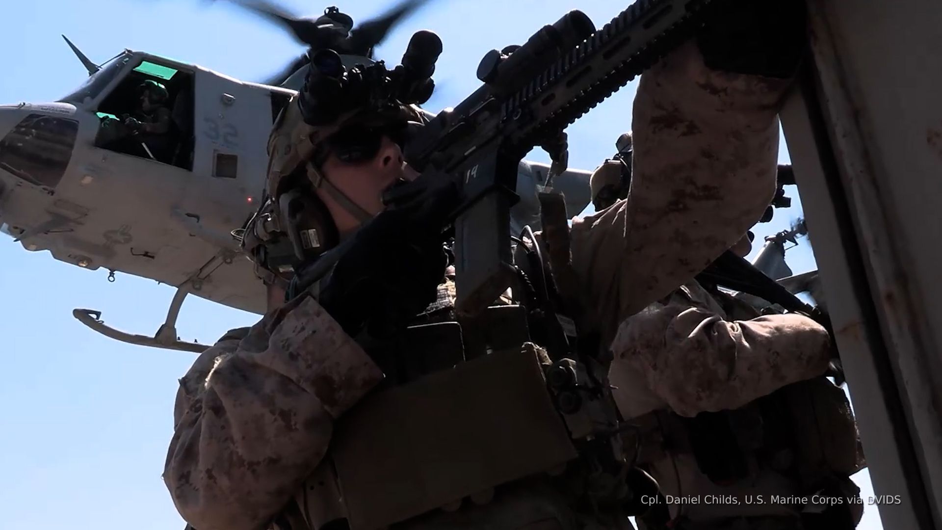 Video thumbnail for How the Marine Corps is reshaping itself for future wars: Weapons and Warfare