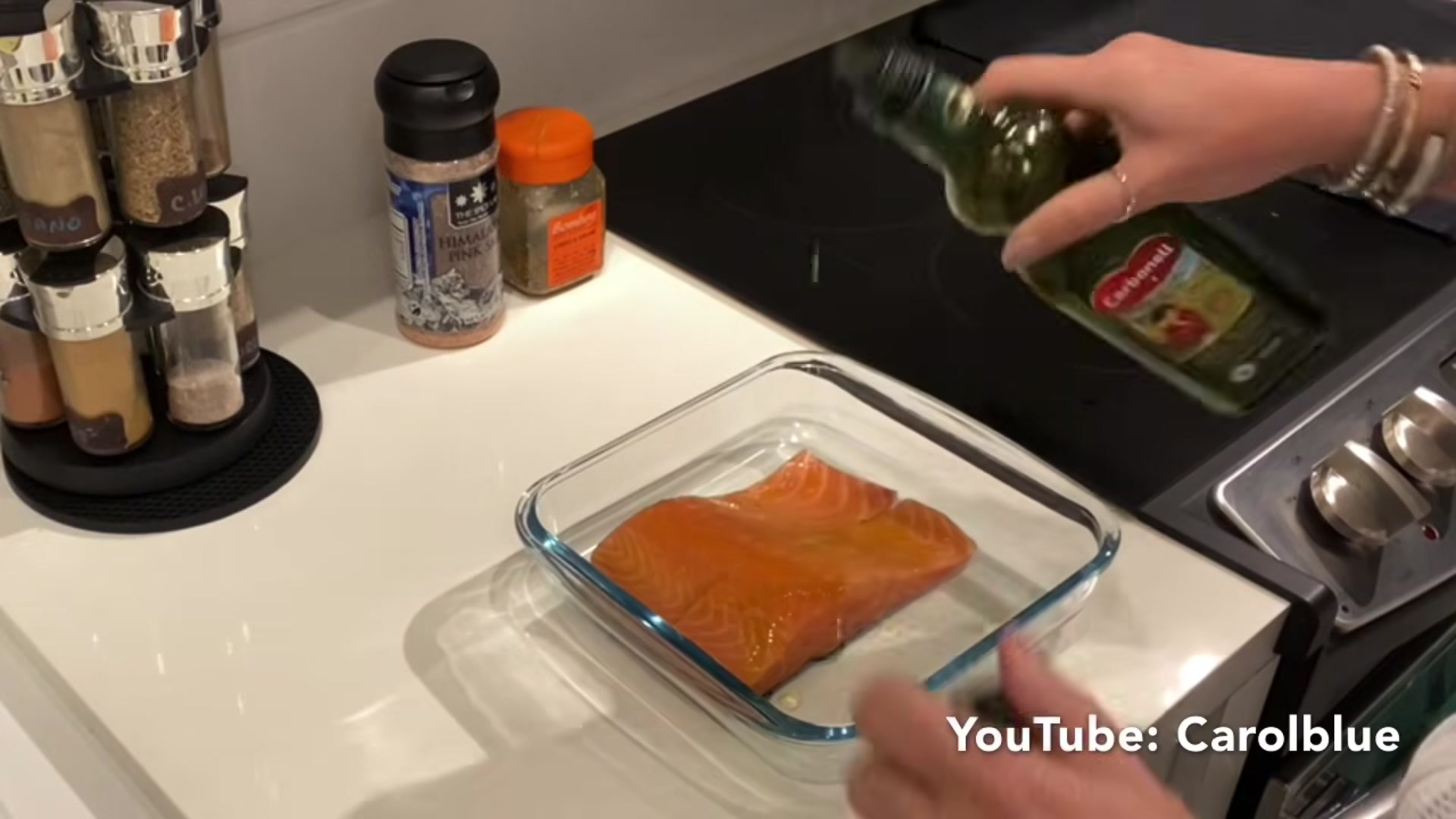 Video thumbnail for Salmão na air fryer