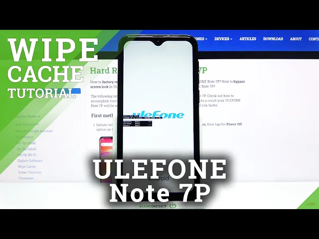 Video thumbnail for How to Wipe Cache Partition in ULEFONE Note 7P – Remove Cache Storage
