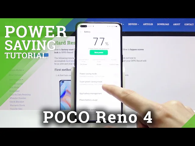 Video thumbnail for How to Enable Power Saving Mode in OPPO Reno 4 – Extend Battery Life