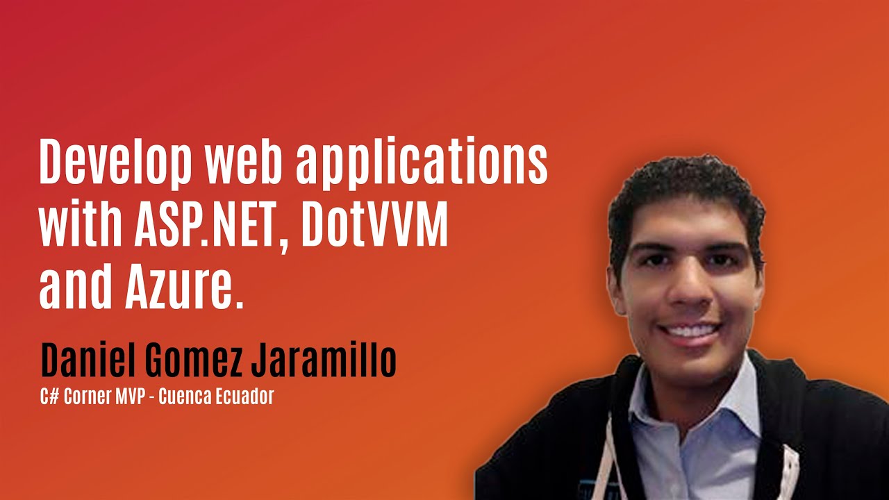 Video thumbnail for C# Corner MVP Show ft. Daniel Gomez