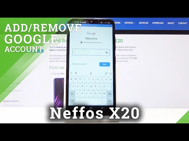 Video thumbnail for How to Add Google Account in TP-LINK Neffos X20 - Set Up & Remove Google User