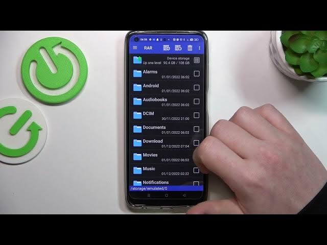Video thumbnail for How To Pack Files into Rar & Zip Archives on Realme 10 - RAR app