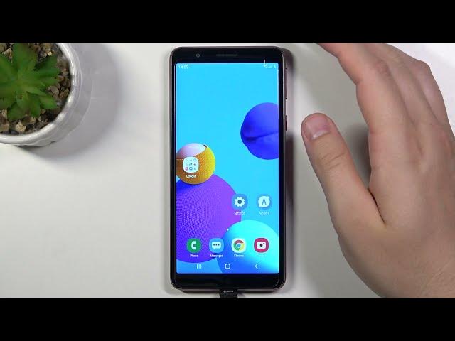 Video thumbnail for Does Samsung Galaxy A01 Core have Face Unlock? Face Phone Lock Method