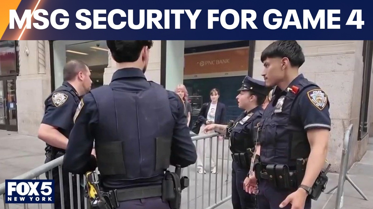 Video thumbnail for Strict security back for Game 4 of finals