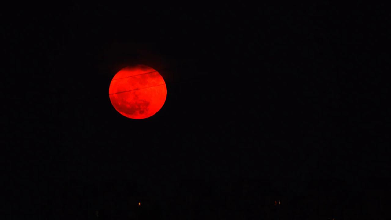 Video thumbnail for China: 2026 Annual Minimum Full Moon.