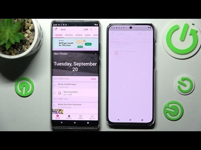 Video thumbnail for Transfer files from MOTOROLA EDGE 30 ULTRA to an Android Device {Send anywhere}