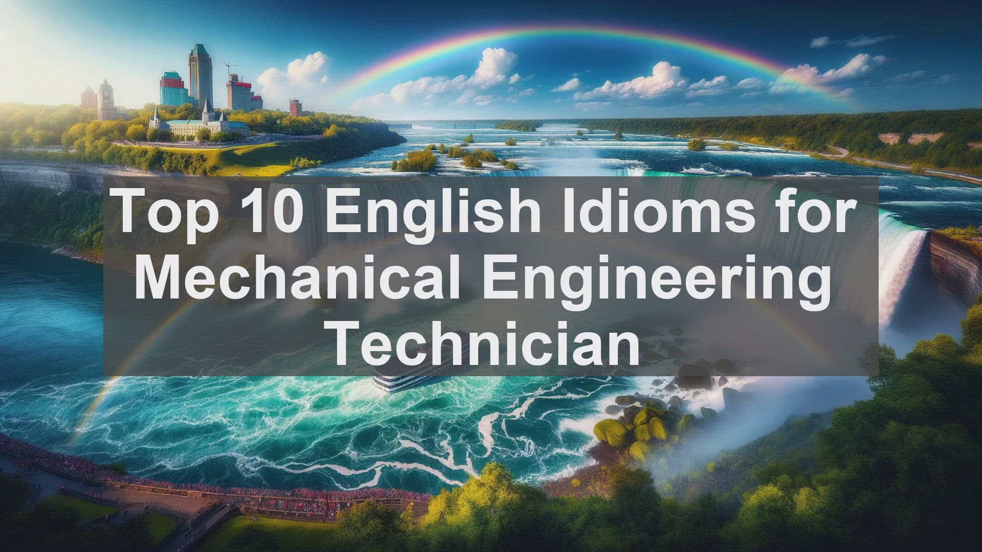 'Video thumbnail for Top 10 English Idioms for Mechanical Engineering Technician'