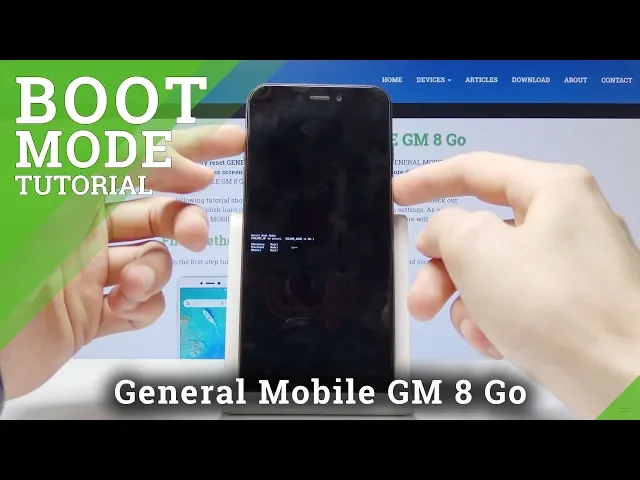 Video thumbnail for Boot Mode in GENERAL MOBILE GM 8 Go - How to Open & Use Bootloader
