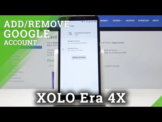 Video thumbnail for How to Add Google Account in XOLO Era 4X – Create Google Account