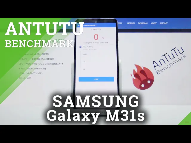Video thumbnail for AnTuTu Benchmark - SAMSUNG Galaxy M31s Performance Test