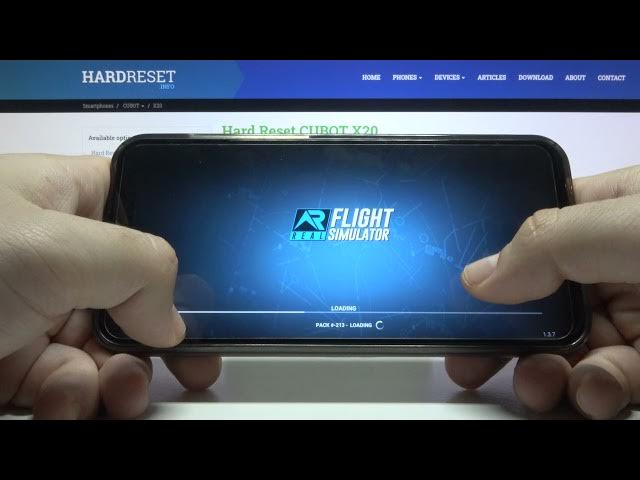 Video thumbnail for Real Flight Simulator Gameplay on CUBOT X20 – Test Gaming Experience