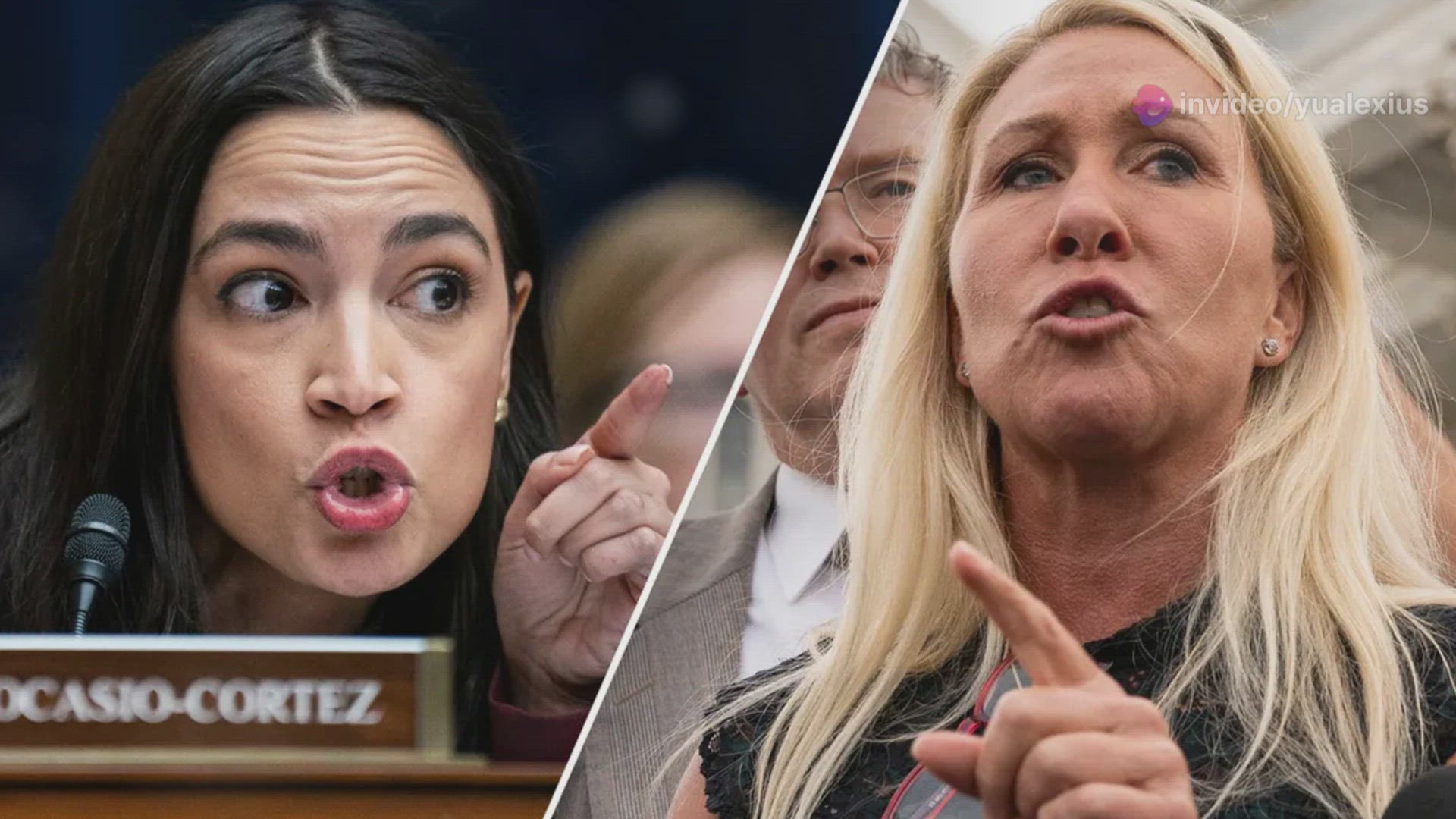 'Video thumbnail for House Committee Chaos: Marjorie Taylor Greene Sparks Insults in Capitol Hill Meeting'