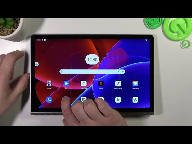 Video thumbnail for How to Remove & Restore Messages Icon on Lenovo Yoga Tab 11 Home Screen / Display Settings