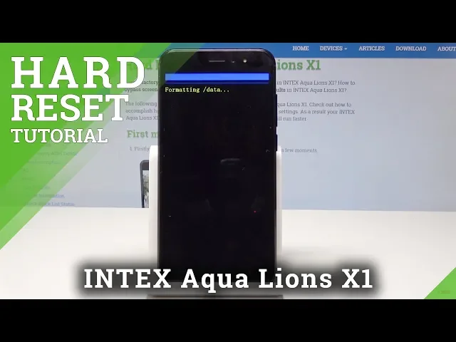 Video thumbnail for HARD RESET INTEX AQUA LIONS x1 - Bypass Screen Lock / Wipe Data