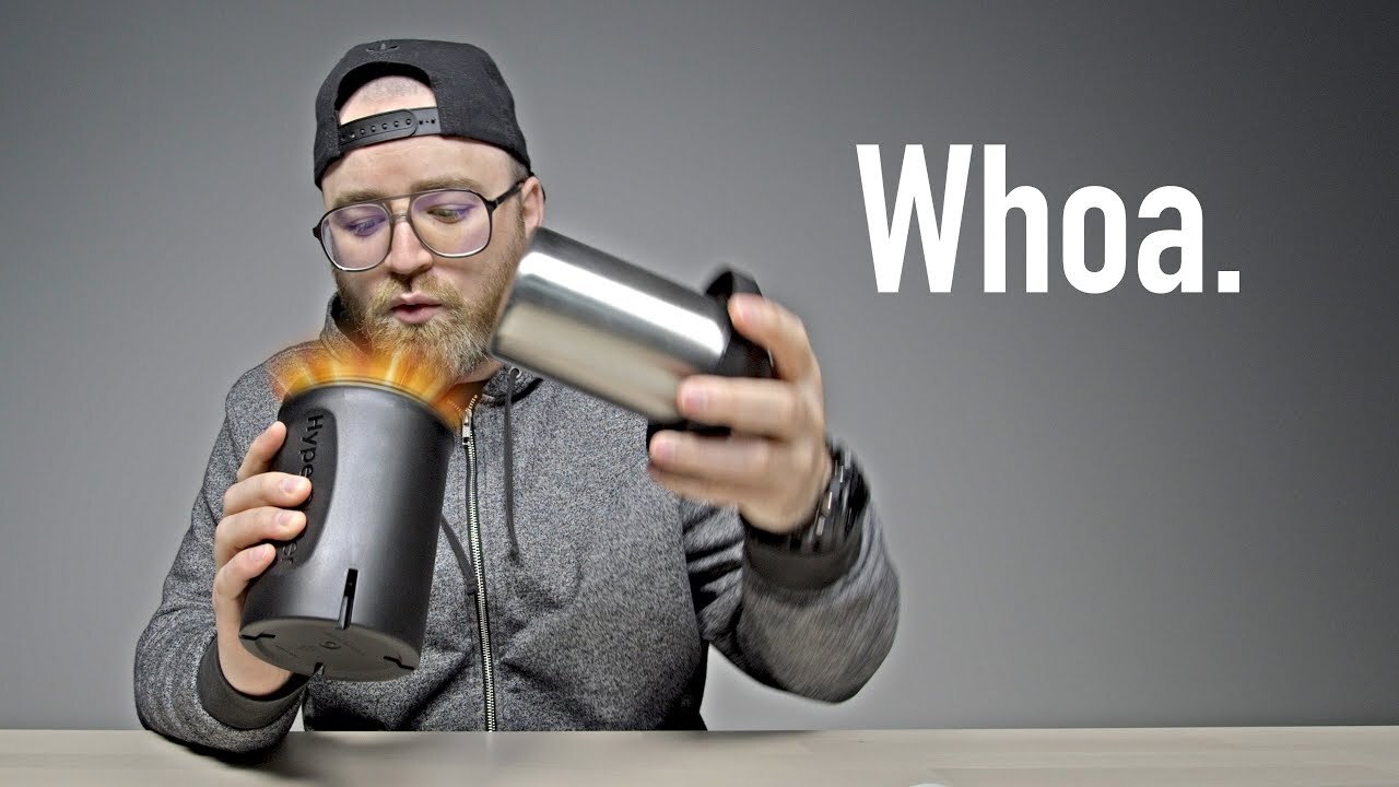 Video thumbnail for It Can Hyper Chill Warm Drinks Instantly