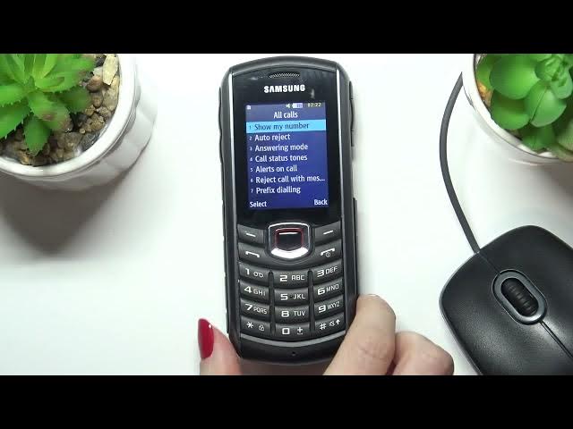 Video thumbnail for Samsung B2710 Solid - How To Hide Caller ID