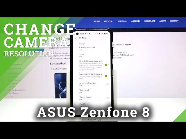 Video thumbnail for How to Change Photo Resolution in ASUS Zenfone 8